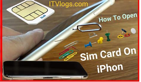 how to open sim card on iphone.